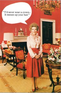 Postcard Art by Alfred Gescheidt - The First Lady - Nancy Reagan