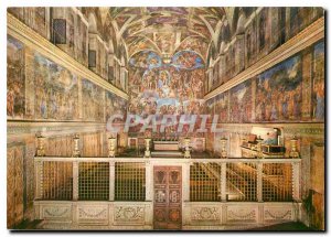 Postcard Modern Citta del Vaticano The Sistine Chapel