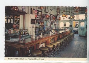 442327 USA Nevada Virginia City Bucket of Blood Saloon tourist advertising Old