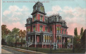 Postcard Brigham Young's Amelia Palace Salt Lake City Utah UT