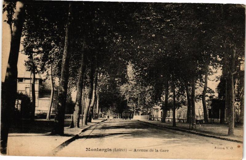 CPA MONTARGIS - Avenue de la Gare (251640)