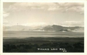 1930s Pyramid Lake Nevada Scenic View PPC Photo Postcard 21-326