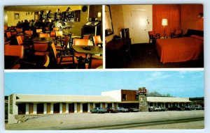 ST. GEORGES de BEAUCE, Quebec Canada ~ Roadside HOTEL-MOTEL BEL-RIVE Postcard