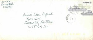 Entier Postal Stationery Postal Canadian Charter Boat