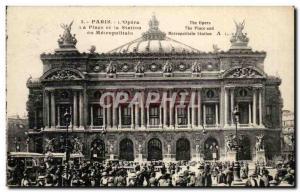 Paris Old Postcard L & # 39opera National Academy of Music