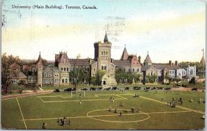 Postcard Canada Ontario University Main Building AD6