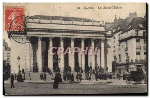 Old Postcard The Grand Theater Nantes