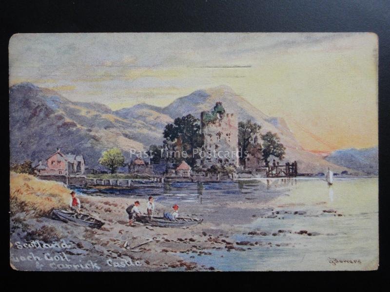 Scotland: Argyllshire Loch Goil c1904 Art by Bowers Pub Misch & Stock No.221