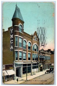 1911 Y. M. C. A. Building Horse Buggy Charleston South Carolina SC Postcard 