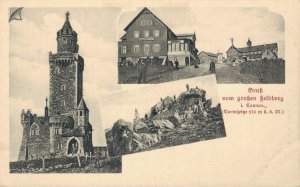 Germany Großer Feldberg Vintage Postcard 08.36