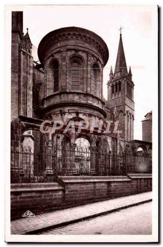 Old Postcard Vannes Cathedrale Renaissance Tower