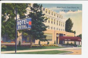VA LN Front Royal Hotel Royal LINEN