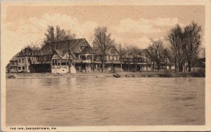 The Inn Saegertown Pennsylvania Vintage Postcard C157
