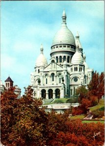 Le Sacre-Coeur Paris 1970s Vintage Postcard France Church Cathedral