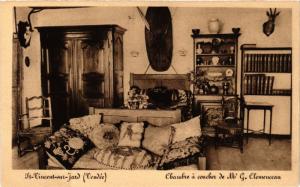 CPA St-VINCENT-sur-JARD Chambre a COUCHEr de Mr G. Clemenceau (394220)