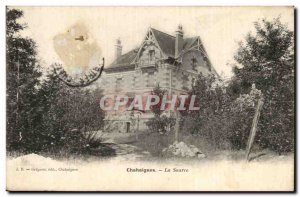 Old Postcard The source Chahaignes