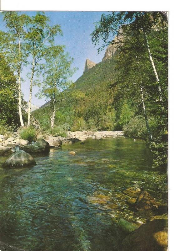 Postal 045765 : Parque Nacional de Ordesa. Pirineo Aragones. Rio Arazas - Al ...