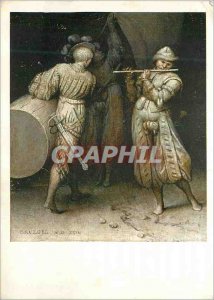 Postcard Modern Frick Collection New York The Three Solidiers Pieter Brueghel...