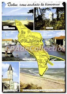 Postcard Modern Ile D'Oleron Dolus Grande Rue