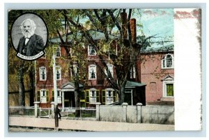C. 190-05 Portland Me. Longfellow Mansion. Postcard F81 