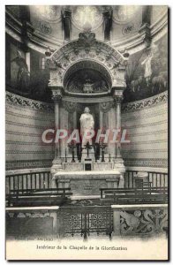 Old Postcard Ars Interior De La Chapelle De Glorification