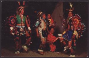 Ben Marcus and His Taos Warriors,Indians Postcard