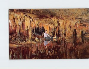 Postcard Reflections In Dream Lake, The Beautiful Caverns of Luray, Virginia