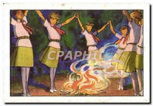 Image Chocolate Suchard Scout Scout Jamboree Dance Fire