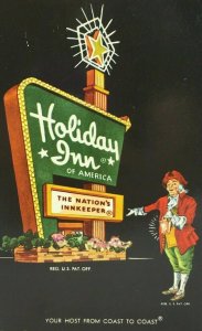 Holiday Inn of America Advertising Postcard Santa Fe NM