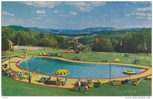 Swimming Pool , Ste. Adele , Quebec , Canada , 50-60s