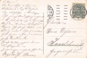 A627 Germany 1913 Hannover Hanover Sachsenross Horse Statue vintage postcard