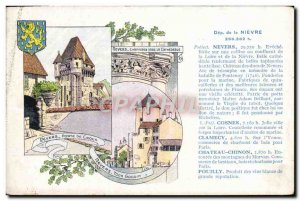 Old Postcard Nievre Nevers