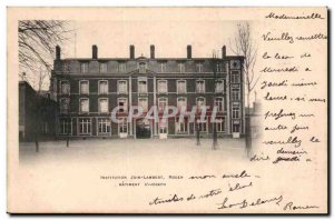 Rouen Old Postcard Insitution Join lambert Building Saint Joseph