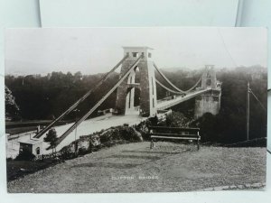 Vintage Rp Postcard Clifton Suspension Bridge 1911