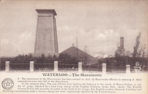 Belgium Waterloo The Monuments