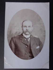 Studio Portrait of Gent by F.Sharp Photographer 27 Trafalgar Rd Greenwich RP