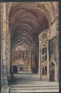 Cambridgeshire Postcard - North Choir Aisle Looking East, Ely Cathedral RS7679