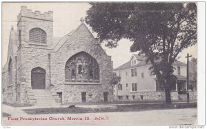 First Presbyterian Church , MORRIS , Illinois , PU-1937