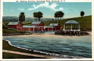 New York Syracuse Onondaga Park Bathing Pavilion