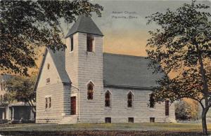 Plainville Connecticut Advent Church Exterior Antique Postcard J78901