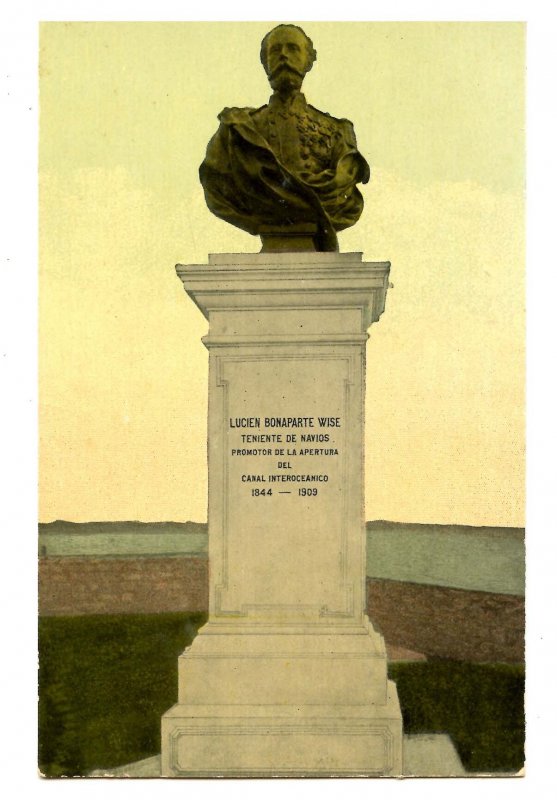 Panama - Panama City. Bust of Lucien Bonaparte Wise