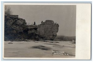 Garretson South Dakota SD Postcard RPPC Photo On The River 1909 Antique Posted