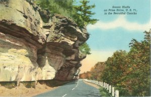 Ozarks Missouri Prize Drive US 71 Scenic Bluffs Chrome Unused