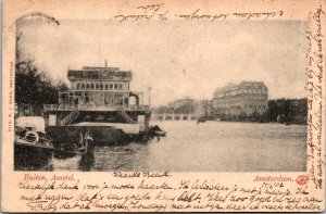 Vtg Buiten Amstel Amsterdam Netherlands 1902 Postcard