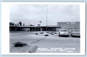 Independence Iowa IA Postcard RPPC Photo People's Memorial Hospital c1940's