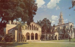 Rollins College Theatre with Knowles Memorial Chapel Winter Park, Florida