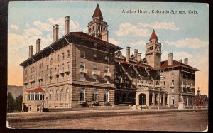 Vintage Postcard 1908 Antlers Hotel, Colorado Springs, Colorado (CO)