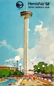 San Antonio 1968 World's Fair Tower Of The Americas 1968