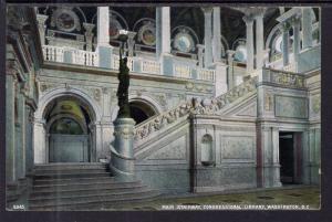 Main Stairway,Congressional Library,Washington,DC