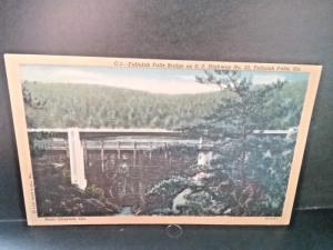 Postcard  Tallulah Falls Bridge on Highway 23, Tallulah Falls, GA